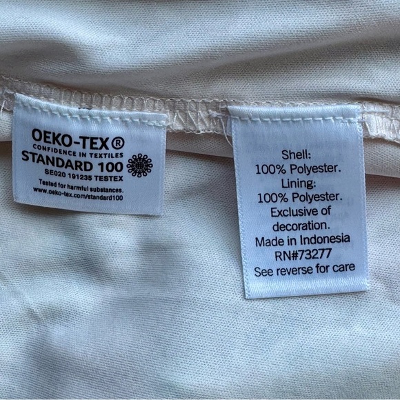 LC Lauren Conrad Floral Smocked Puff Bishop Sleeves Tie Cuffs Lined Dress Sz XS - Picture 8 of 14